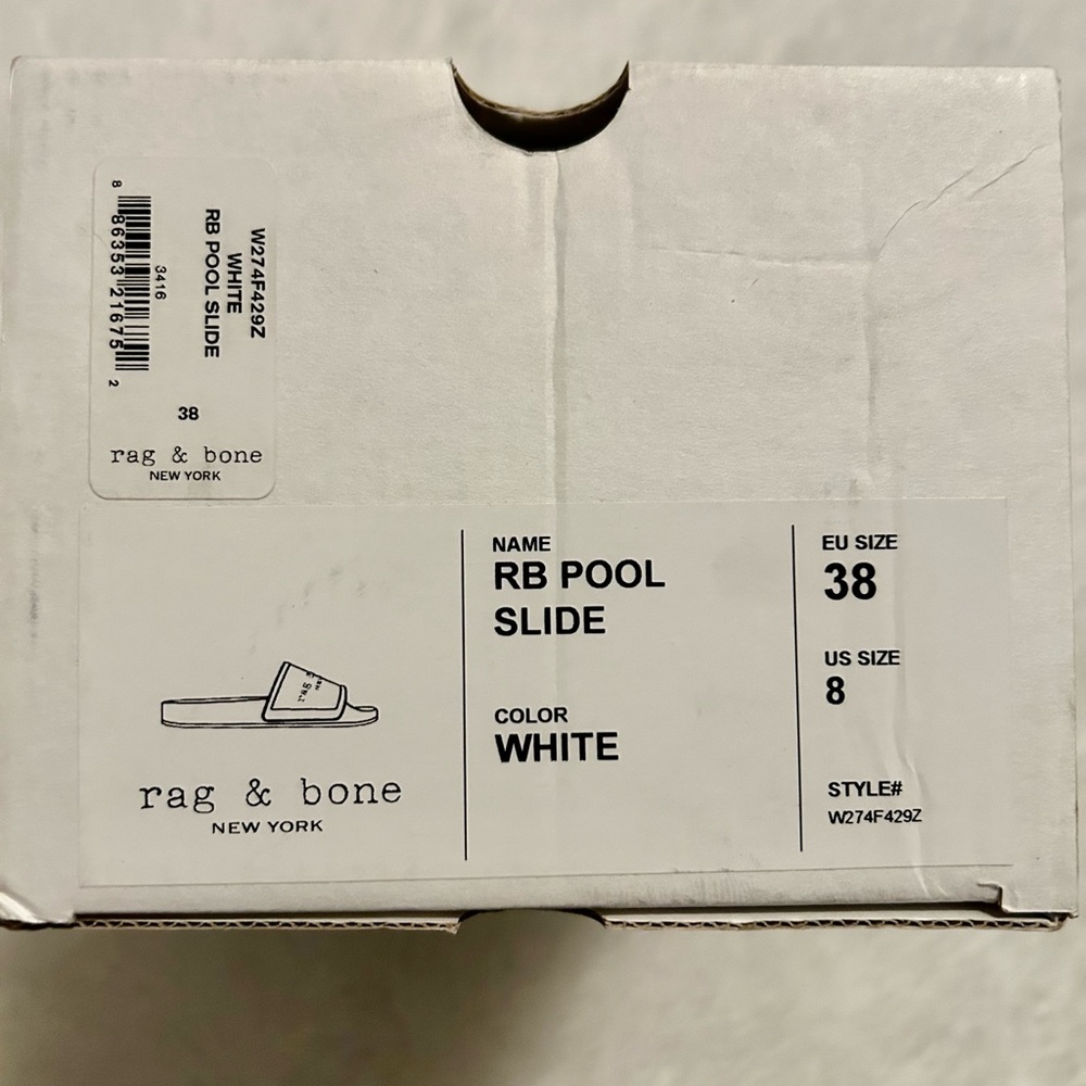NEW! Rag & Bone Pool Side Slides - Picture 14 of 14